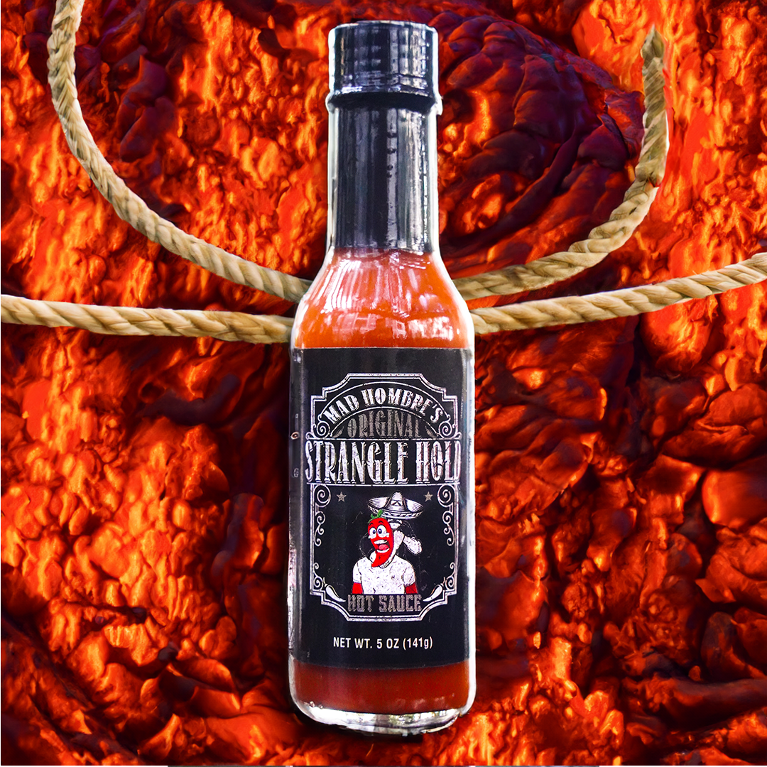 Stranglehold Gourmet Hot Sauce (XX-Hot)Ghost & Carolina Reaper