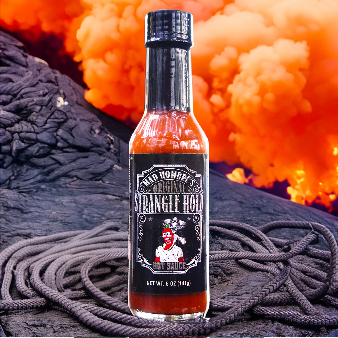 Stranglehold Gourmet Hot Sauce (XX-Hot)Ghost & Carolina Reaper