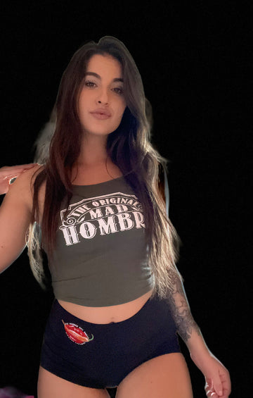 Mad Hombre String Crop Top