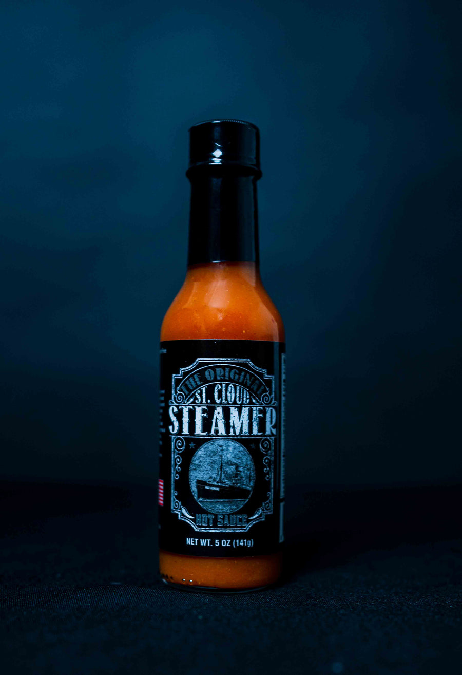 *St. Cloud Steamer Gourmet Hot Sauce (Medium) Cayenne