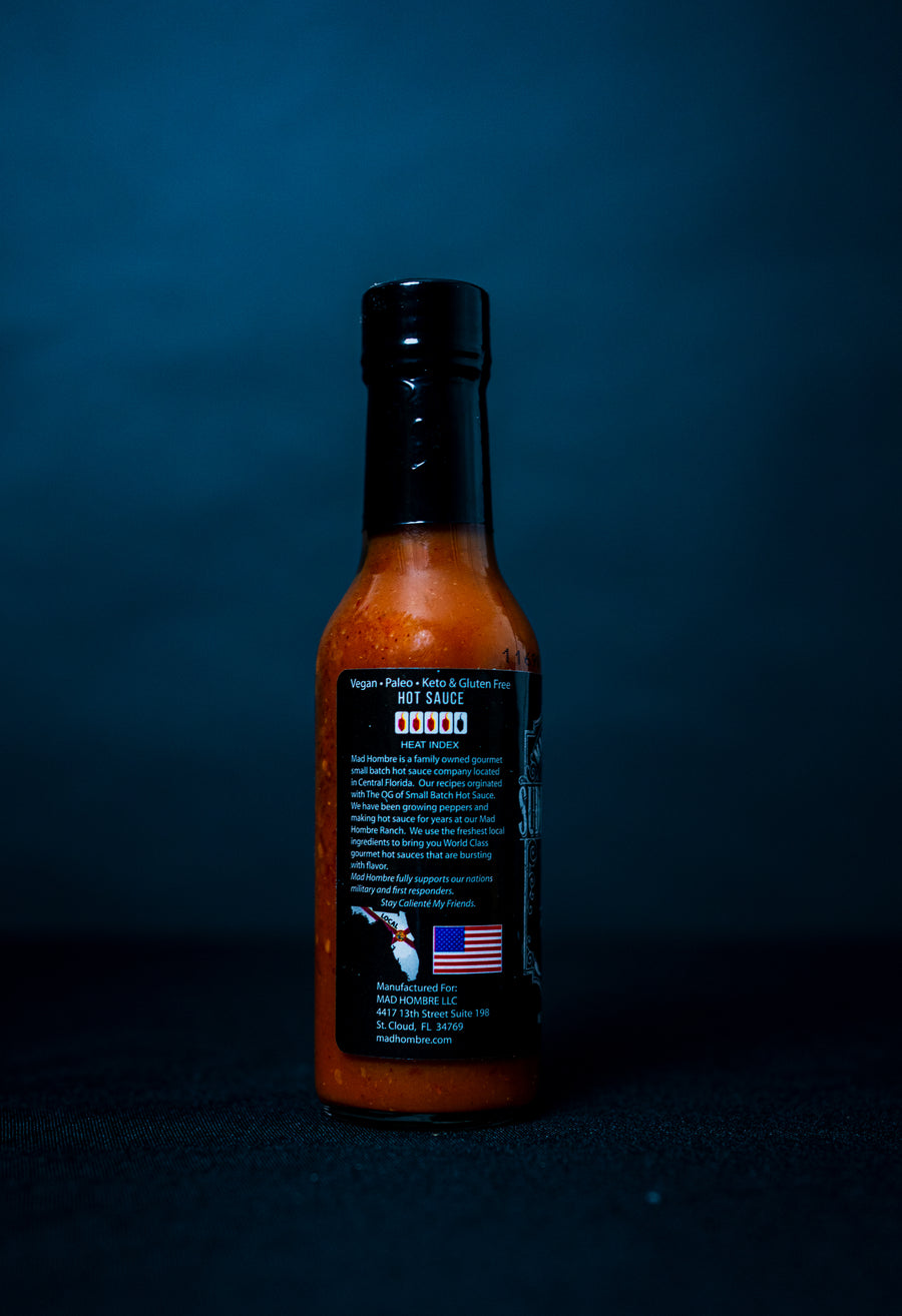 *Sudden Impact Gourmet Hot Sauce (Extra Hot) Ghost, Habanero & Scotch Bonnet